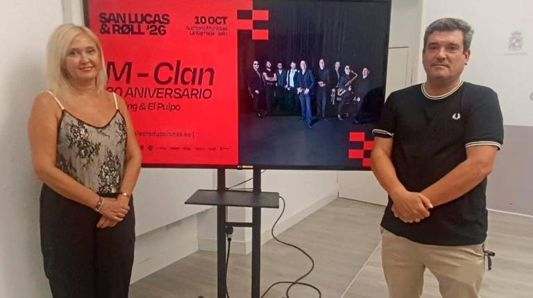 <i>Presentación conciertos para la Feria de San Lucas 2026. / Ayuntamiento de Jaén.</i>