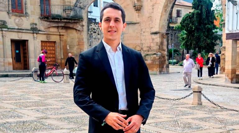 <i>Luis García Millán, candidato número uno de JM+ al Parlamento andaluz.</i>