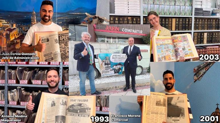 <i>La plantilla de Diario JAÉN da las gracias a anunciantes y patrocinadores.</i>