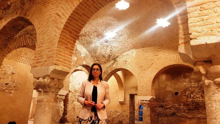 La nueva iluminación de los Baños Árabes de Jaén