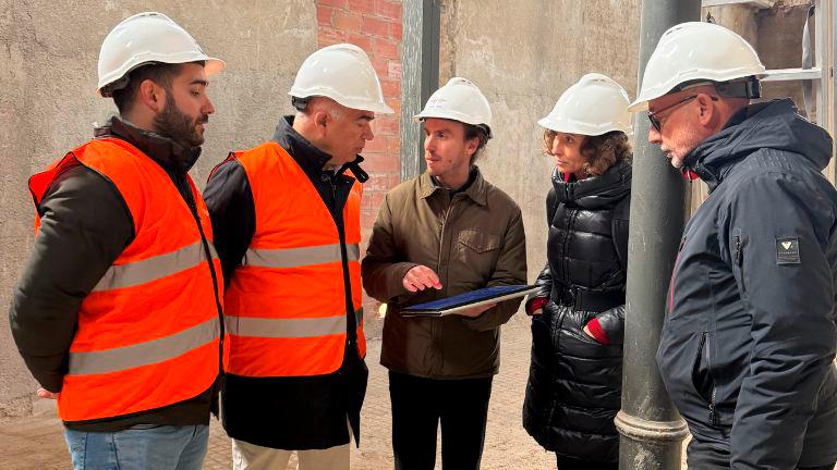 Avanzan a buen ritmo los trabajos en la estación de tren de Martos