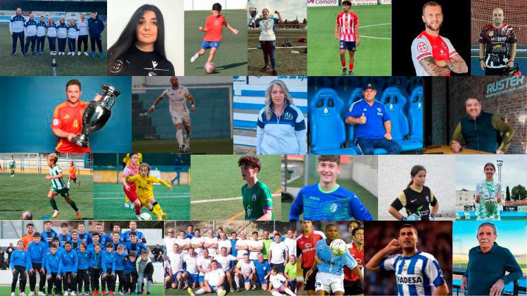 Gala con 23 campeones que promocionan el fútbol en Jaén