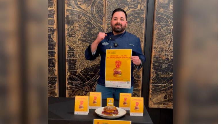 León Muela, uno de los favoritos para ganar el Campeonato de España a la Mejor Hamburguesa