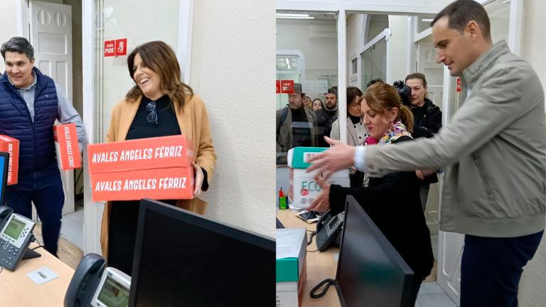 Férriz y Latorre, proclamados candidatos a las primarias del PSOE de Jaén