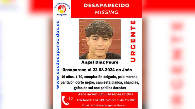 Buscan en Jaén a un joven desaparecido desde el pasado jueves
