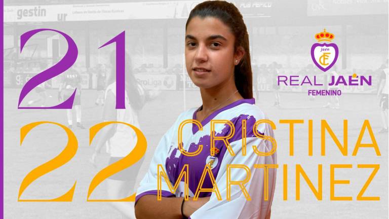 Cristina Martínez, primer fichaje para el Real Jaén femenino