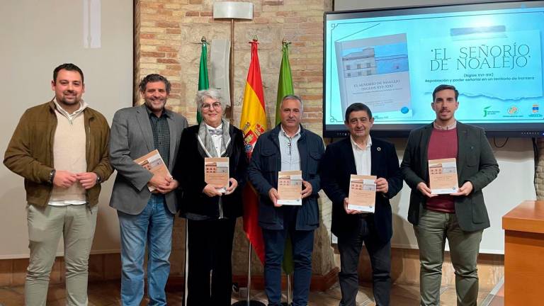 La Diputación acoge la presentación de un libro sobre el origen y la historia de Noalejo