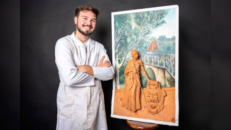 Antonio del Moral da vida al cartel anunciador de la Romería de Zocueca