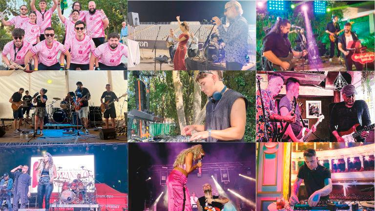 Charanga “Los Inspiraos”, Spartako Dj, Panza Invisible, Top Secret, Auge, Canallas Band, Una noche sin ti, Dj Miguel Calles y Moliere Show en la caseta de Diario JAÉN.