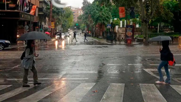 Diciembre comienza pasado por agua