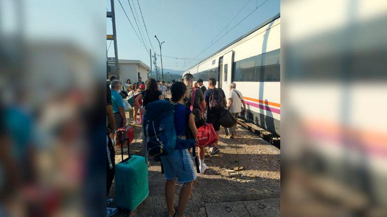 Enésimo capítulo de incidencias en los trenes con destino a Madrid
