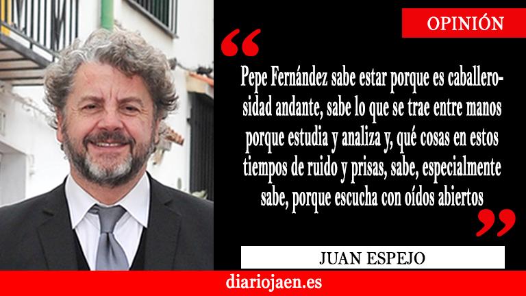 Pepe Fernández, general y periodista