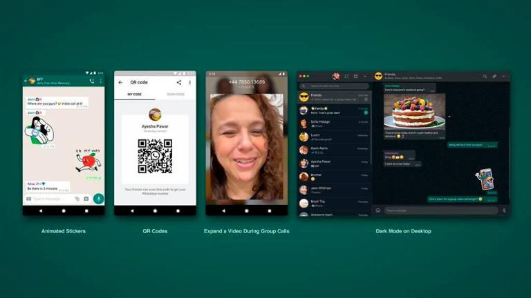 WhatsApp presenta los ‘stickers’ animados y los códigos QR para añadir contactos