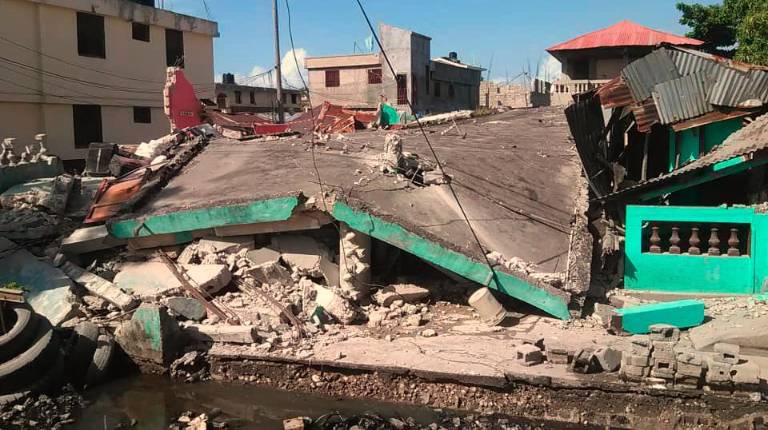 <i>Terremoto de 7,2 grados en Haití. </i>