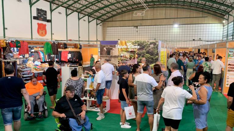 <i>Imagen tomada durante la celebración de la Feria de Muestras del Parque Natural de Sierra Mágina, en 2023. / Diario JAÉN. </i>