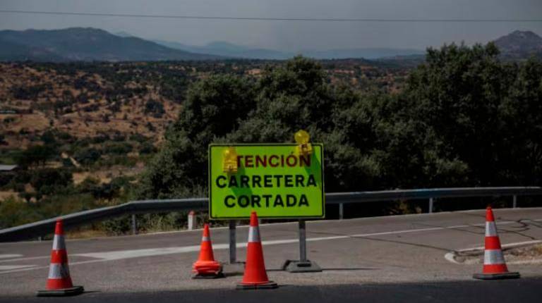 <i>Corte de una carretera. / Europa Press. </i>