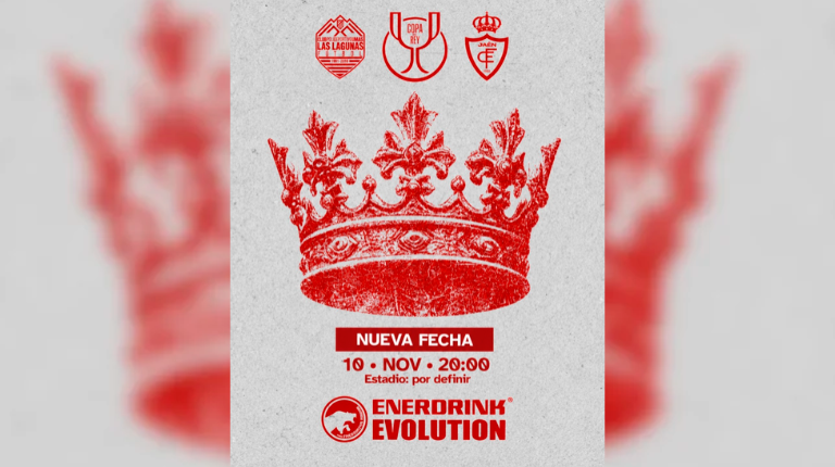 <i>Anuncio de la nueva fecha fijada para la primera eliminatoria copera. / Real Jaén CF. </i>