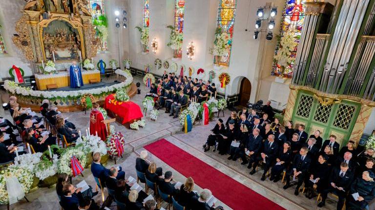 <i>Funeral del rey Harald V en Oslo. / Europa Press. </i>