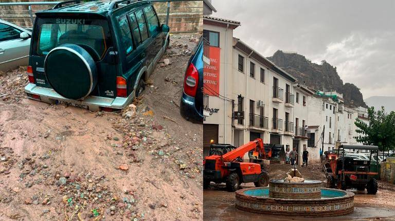 <i>Incidencias tras las tormentas en Cambil. / Diario JAÉN. </i>