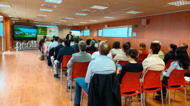 <i>October Tech, celebrado en Geolit. / Diputación de Jaén.</i>