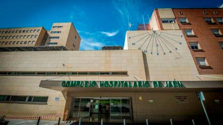 <i>Imagen de archivo del Complejo Hospitalario de Jaén. </i>