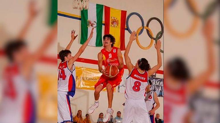 <i>Ricky Rubio durante la final del torneo. / Archivo histórico de Diario JAÉN. </i>
