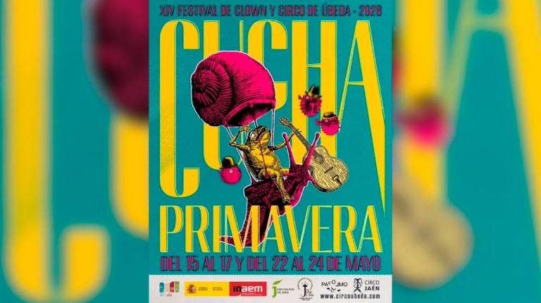 <i>Cartel del festival Cucha de Primavera 2026. / Ayuntamiento de Úbeda.</i>
