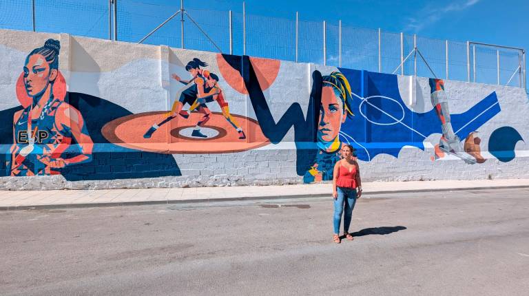 <i>Mural de la calle Manfrío de Torredelcampo. / Ayuntamiento de Torredelcampo. </i>