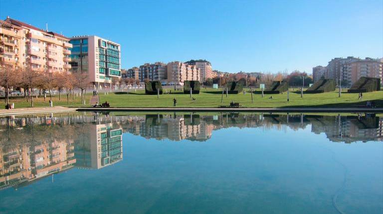 <i>Parque Andrés de Vandelvira, en el Bulevar. / Europa Press. </i>