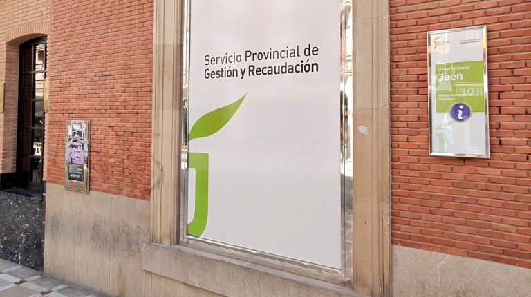 <i>Oficina del Servicio Provincial de Gestión y Recaudación en Jaén. / Europa Press. </i>
