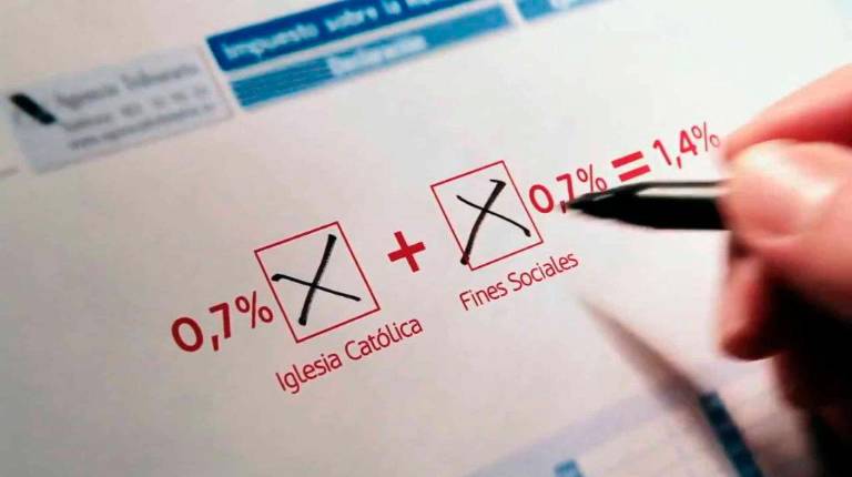 <i>Casillas de la Renta conocidas como la “X Solidaria”. Archivo. / Diócesis de Jaén.</i>
