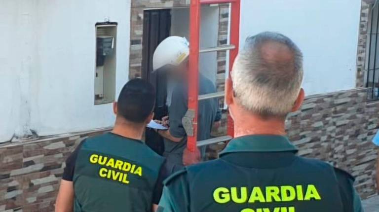<i>Intervención de la Guardia Civil.</i>