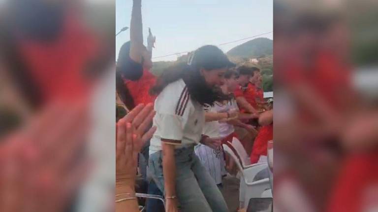 <i>Celebración del Gol.</i>
