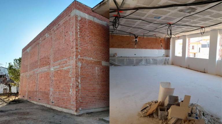 <i>Obras en el IES San Felipe Neri de Martos. / Junta de Andalucía. </i>