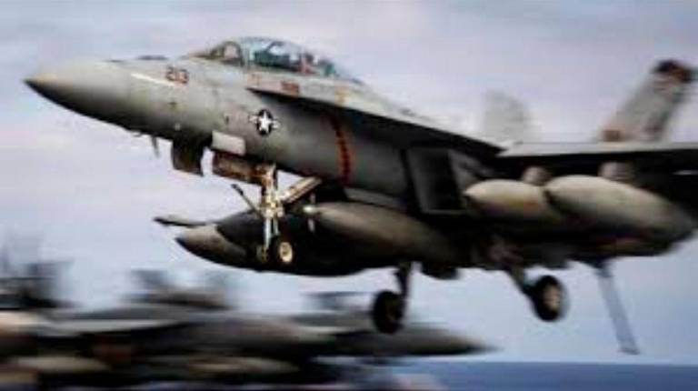 <i>Avión de combate estadounidense en una imagen de archivo. / Europa Press.</i>