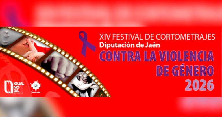 <i>Cartel oficial del XIV Festival de Cortometrajes contra la Violencia de Género. / Diputación de Jaén. </i>