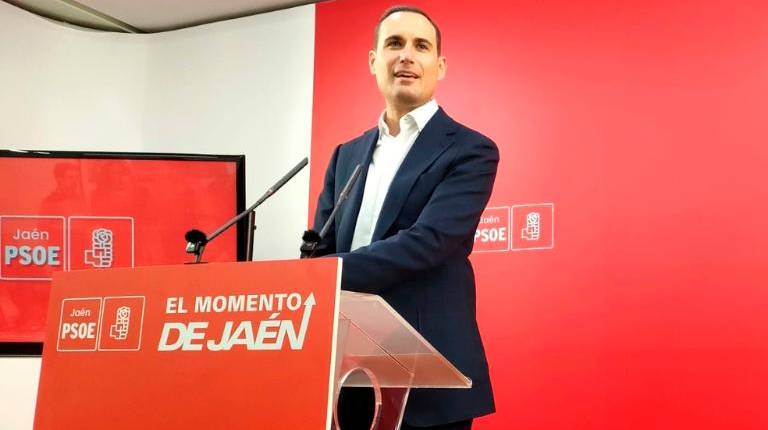 <i>El secretario general del PSOE de Jaén, Juan Latorre. / Europa Press.</i>