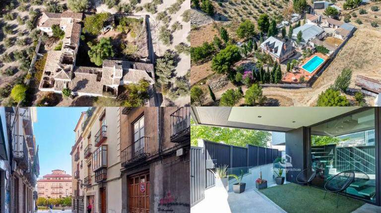 <i>Cuatro casas millonarias de Jaén.</i>