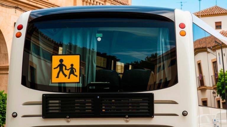 <i>Autobús escolar. / Europa Press. </i>
