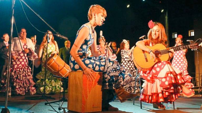 <i>Concierto solidario organizado por Jacaranda. / Archivo Histórico de Diario JAÉN.</i>