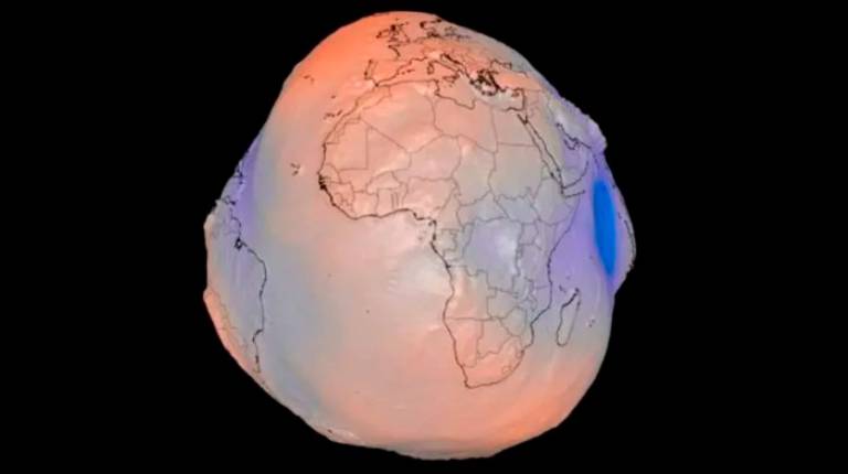 <i>El geoide. / NASA. </i>