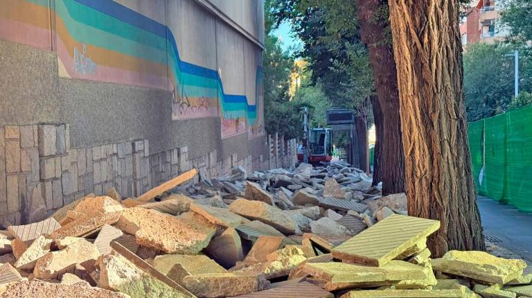 <i>Inicio de las obras en Avenida Madrid. / Ayuntamiento de Jaén. </i>