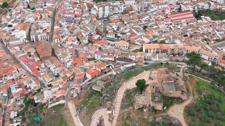<i>Cerro de la Virgen, en Vilches. </i>