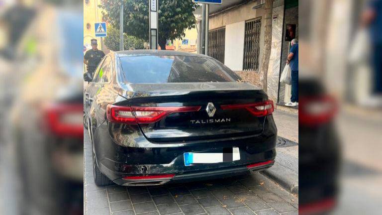 La Policía Local halla en Jaén un coche robado en Madrid