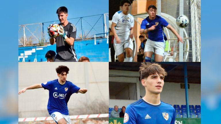Cuatro jugadores de la cantera harán pretemporada azulilla
