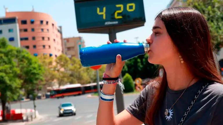 Aviso naranja en Jaén, pero con descenso de las temperaturas máximas