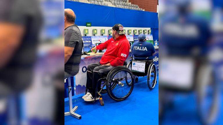Carlos Linares afronta con ambición la Copa del Mundo de tiro paralímpico
