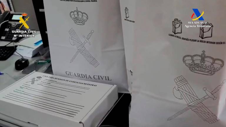 Registros en Jaén por la operación Logisur