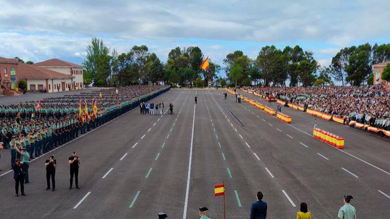 Diario JAÉN ofrece en directo la Jura de Bandera de la 130ª promoción de la Guardia Civil de Baeza