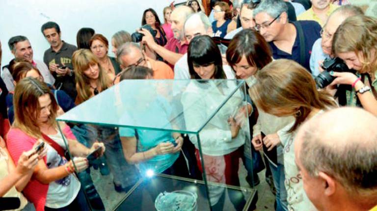 <i>Nueva joya del castulo de Linares. / Archivo histórico de Diario JAÉN. </i>
